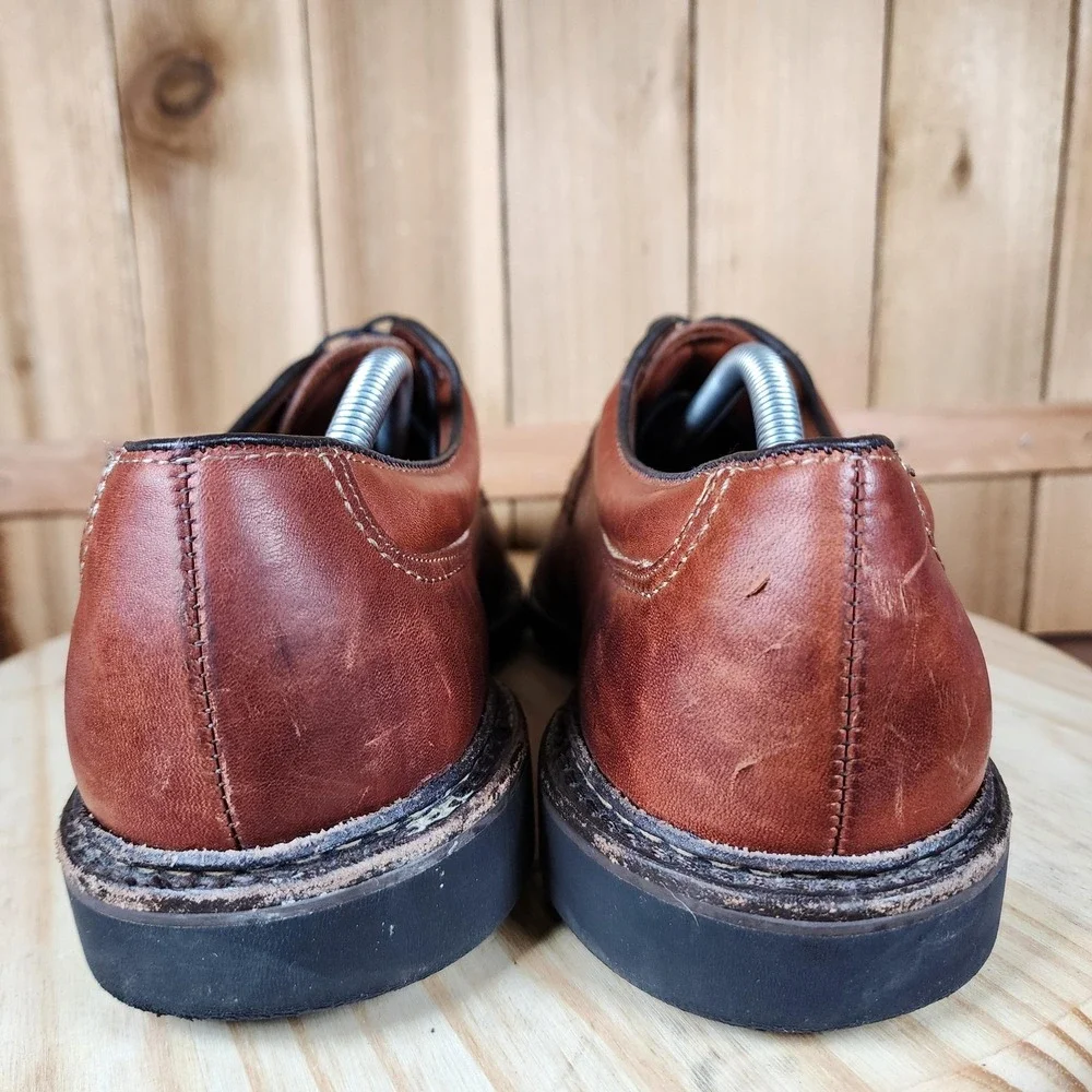 Allen Edmonds Shoes Mens Size 12 D Brown Leather Wilbert Comfort‎ Oxford USA
